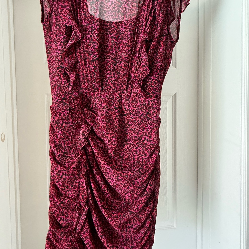 Express Pink Mini Dress with Elegant Design